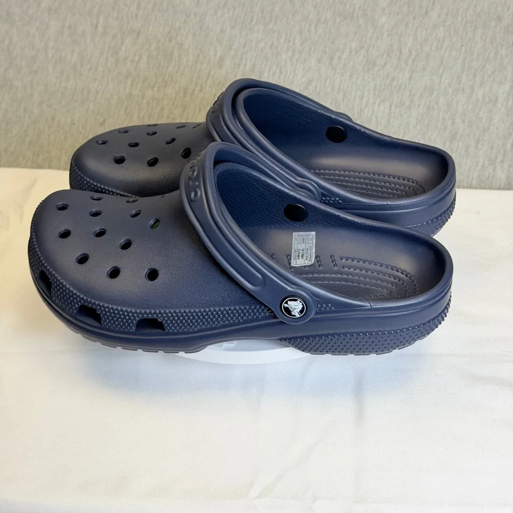 Crocs Classic Clog Navy Blue Mens 8 Womens 10 Water Shoes 10001-410 New